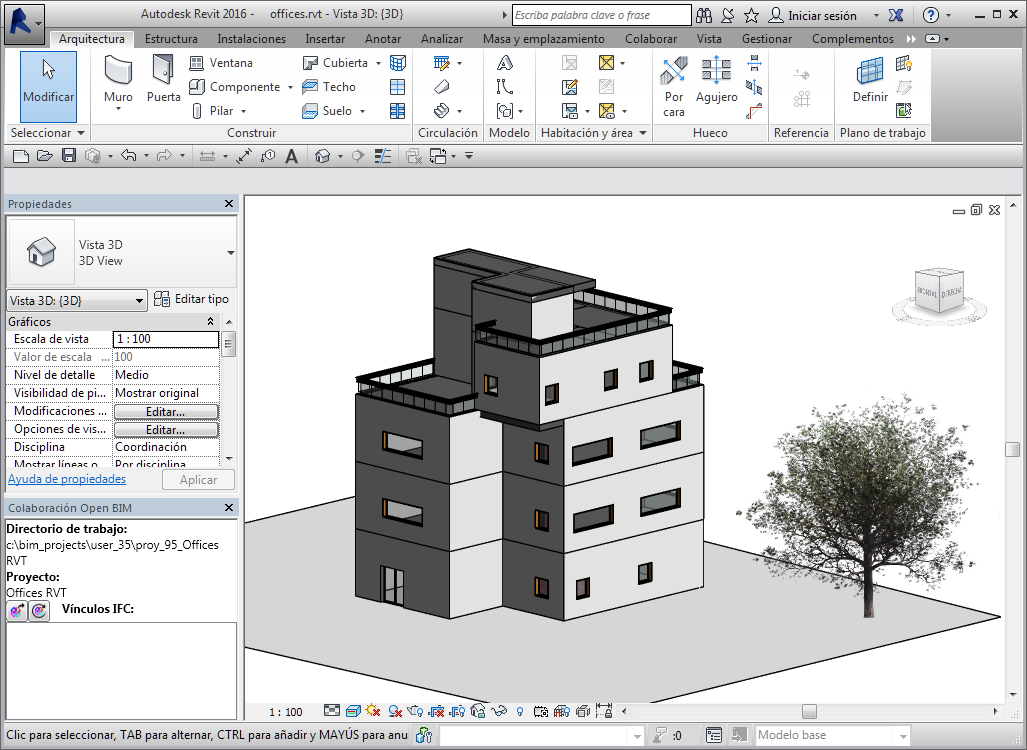 CYPECAD. Lectura de muros y particiones del modelo BIM