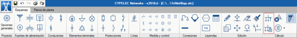 CYPELEC Networks. Nuevos iconos para el cálculo del flujo de cargas