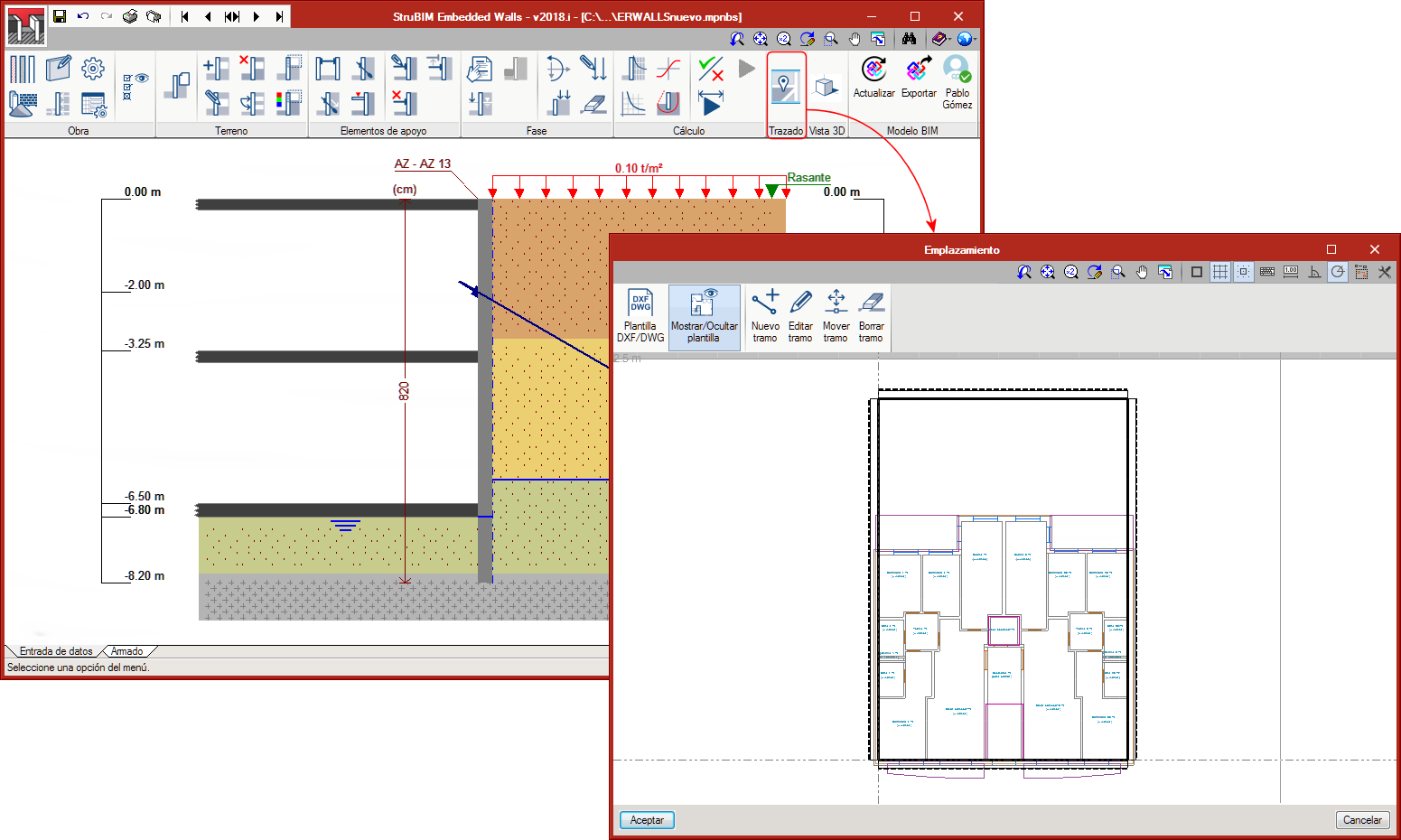 StruBIM Embedded Walls