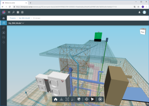 CYPECAD. Exportación de la vista 3D del modelo analítico de CYPECAD al modelo Open BIM del proyecto